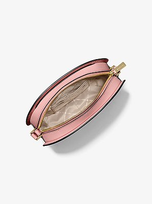 Bandolera Jet Set Travel mediana de piel saffiano
