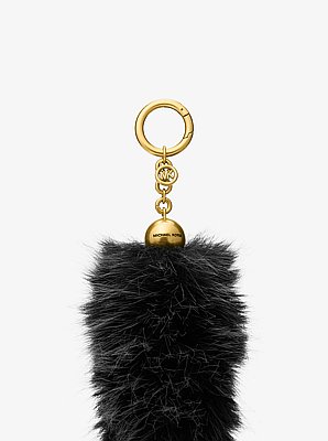 Faux Fur Bag Charm