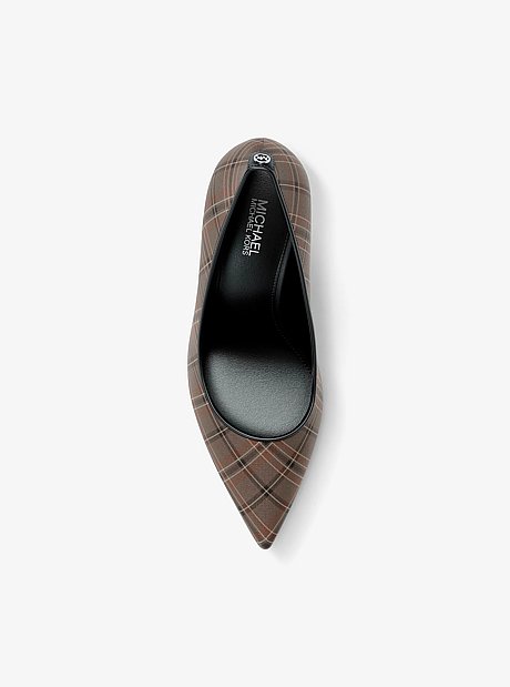 Willa Plaid Print Pump