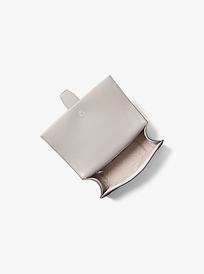 Greenwich Small Color-Block Signature Logo Crossbody Bag