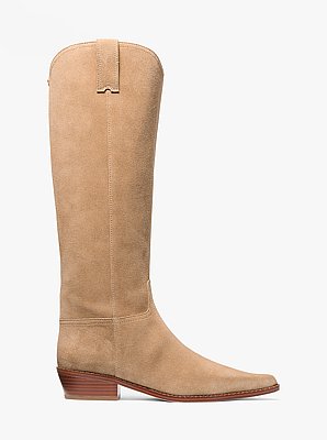 Nash Suede Boot in CAMEL | Michael Kors image number 1