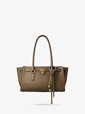 Hamilton Moderne Small Leather Satchel