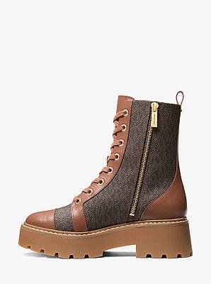 Bota Blake de piel con logotipo exclusivo