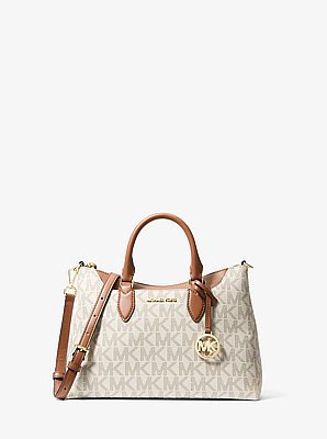 Austen Small Signature Logo Satchel