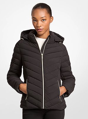 Chevron Quilted Jacket