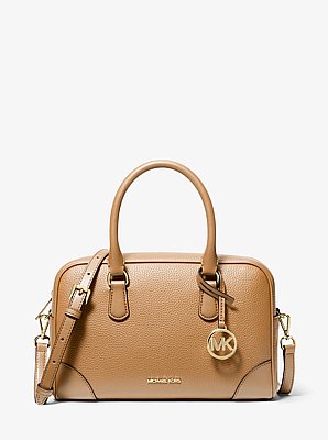 Thompson Pebbled Leather Satchel