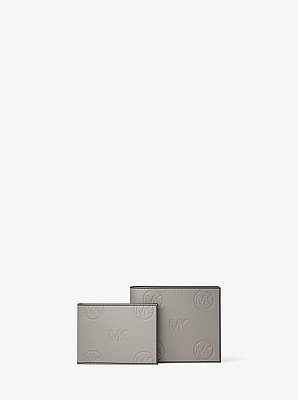 Cooper Logo Debossed Billfold Wallet With Passcase