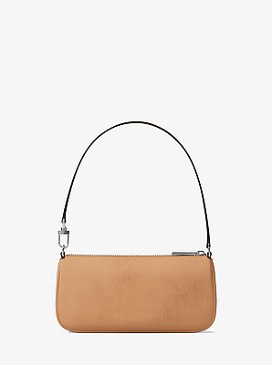 Bolso pochette Zoe peque&ntilde;o convertible de piel nobuk