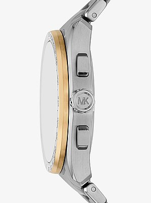Oversized Accelerator 2.0 Silver-Tone Watch