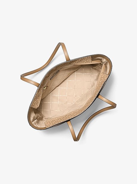 Bolso tote Arden grande de piel granulada