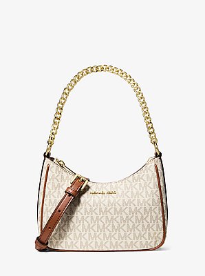 Jet Set Signature Logo Convertible Crossbody Bag