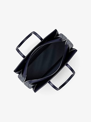 Laila Medium Signature Logo Tote Bag