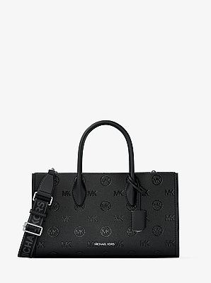 Mirella Medium Logo Debossed Satchel