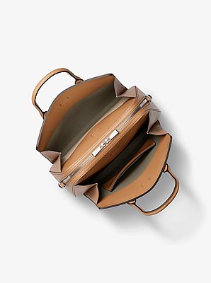 Laila Medium Leather Satchel image number 1