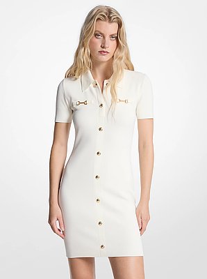 Minivestido de mezcla de viscosa