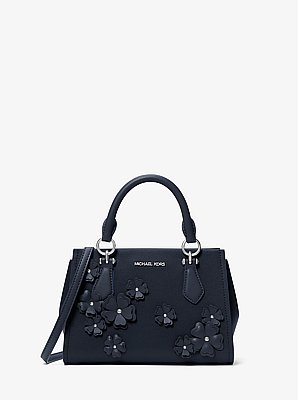 Marilyn Small Floral Embellished Satchel