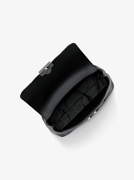 Tribeca Medium Quilted Leather Satchel