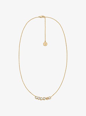 Cubic Zirconia Hearts Necklace