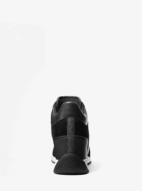 Zapato deportivo Caden de materiales mixtos con cu&ntilde;a
