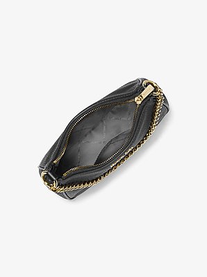 Jet Set Travel Small Pebbled Leather Convertible Crossbody Bag