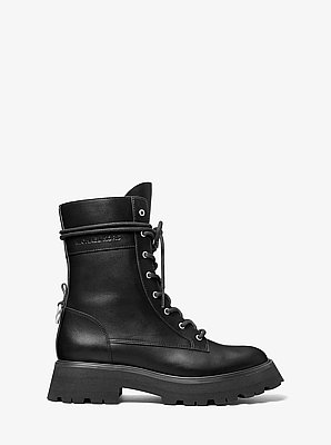 Caleb Leather Combat Boot