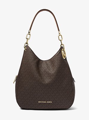 Lillie Large Logo Shoulder Bag