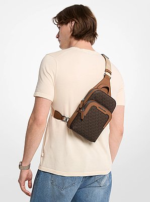 Sac &agrave; une bretelle Hudson &agrave; logo Signature