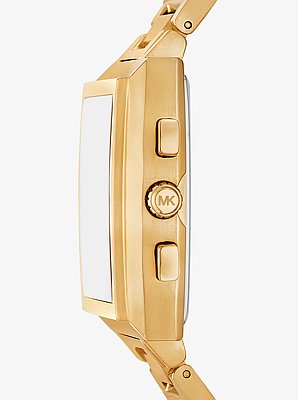 Oversized Rhys Gold-Tone Watch