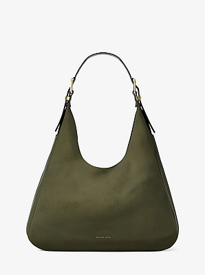 Bolso hobo de hombro Nolita grande de nobuck
