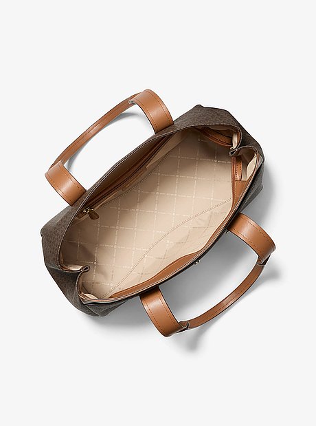 Shopper Foster Large mit Signature-Logomuster