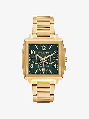 Oversized Rhys Gold-Tone Watch