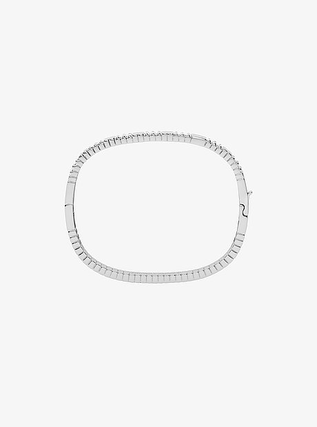 Cubic Zirconia Baguette Bangle