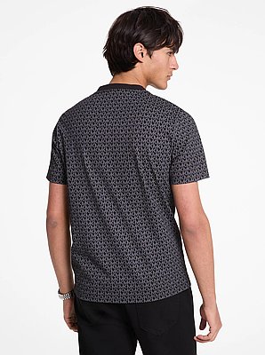 Signature Logo Print Cotton Jersey T-Shirt