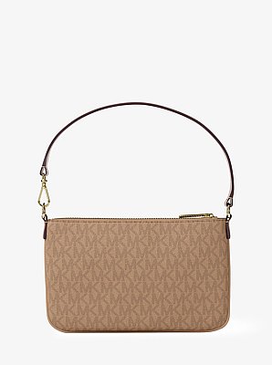 Jet Set Small Signature Logo Convertible Wristlet