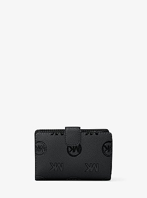 Jet Set Travel Medium Logo Debossed Billfold Wallet