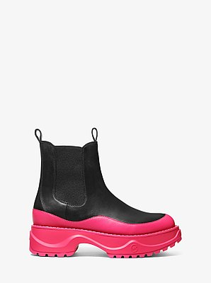 Dupree Two-Tone Leather Boot