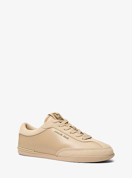 Nolan Leather and Suede Trainer
