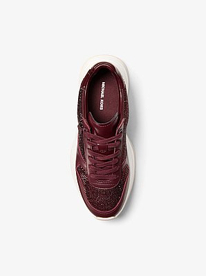 Arla Metallic Leather Trainer