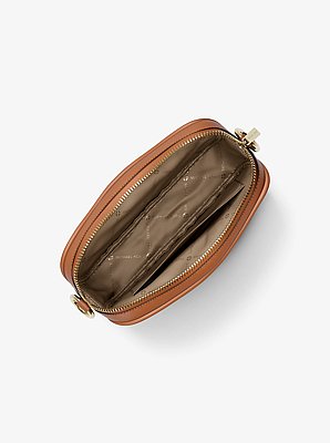 Jet Set Small Signature Logo Camera Crossbody Bag