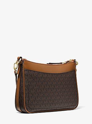 Bolso de hombro mediano con logotipo Jet Set