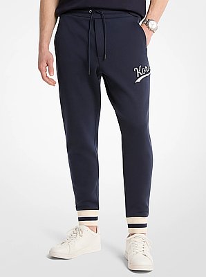 Pantalon de jogging universitaire tricot&eacute; KORS