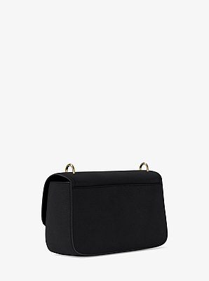 Grand sac port&eacute; &eacute;paule Tribeca en cuir grain&eacute;