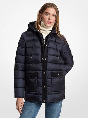Packable Nylon Puffer Jacket