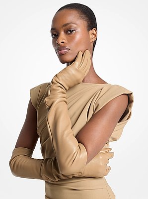 Leather Opera Gloves
