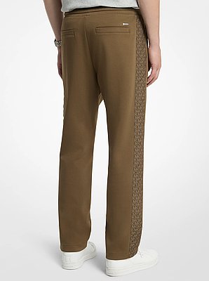 Cotton Blend Track Pants
