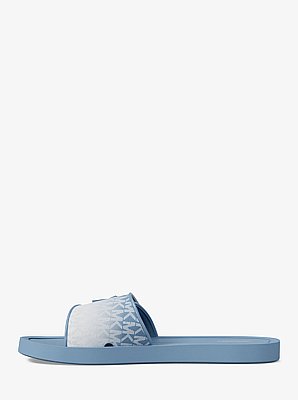 Palmer Ombr&eacute; Signature Logo Slide Sandal