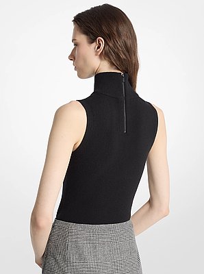 Cashmere Blend Turtleneck Bodysuit