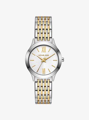 Mini Aspyn Two-Tone Watch
