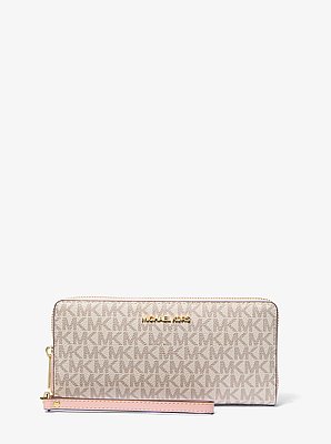 Bolso de pulsera continental Jet Set Travel grande con logotipo
