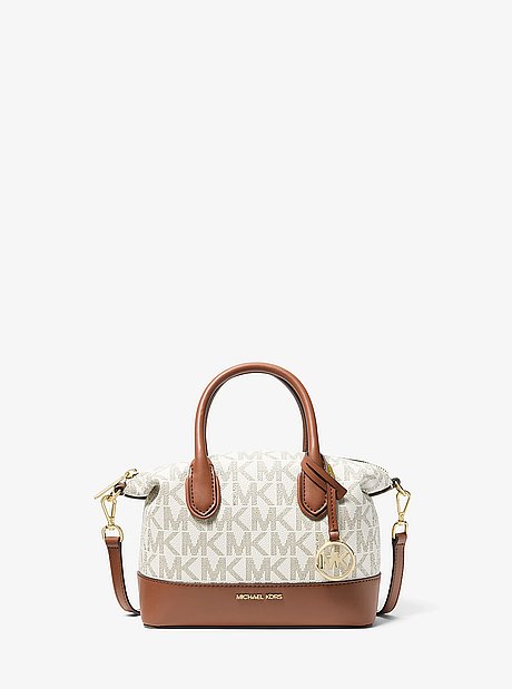 Hyde Small Signature Logo Satchel